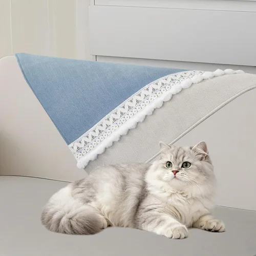 Vista 45 de VClife Funda para Brazo de Sofá Antideslizante Azul Fundas para Reposabrazos para Reclinable, Sillón, Sofá de Dos Plazas y Sofá 1 Pieza Funda Suave
