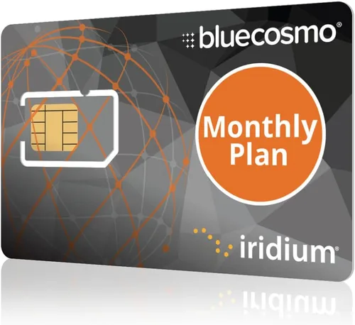 Vista 7 de BlueCosmo Tarjeta SIM global prepagada Iridium de 100 minutos – Tiempo de emisión de teléfono satelital – Vencimiento de 30 días – Sin tarifa
