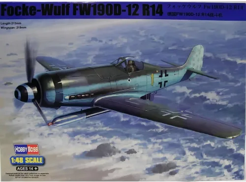Vista 3 de Hobby Boss Kit de modelo Focke-Wulf FW190D-12 R14