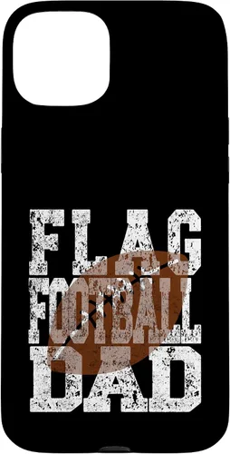 Vista 9 de Flag Football Dad - Player Parent Case for iPhone 16