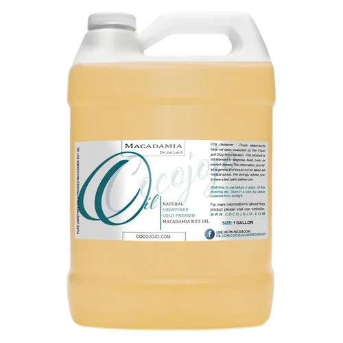 Vista 9 de Dr Joe Lab Aceite de nuez de macadamia de 32 onzas, 100% puro, natural, prensado en frío, sin refinar, aceite de macadamia extravirgen