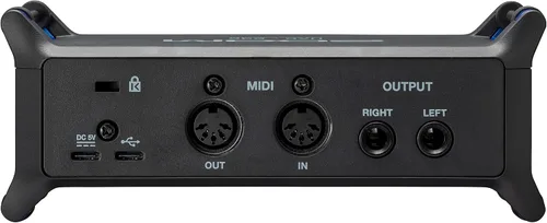 Vista 5 de Zoom Convertidor de audio UAC-232 con flotador de 32 bits, interfaz de audio, 2 entradas combinadas XLR/TRS, salidas de auriculares, frecuencia