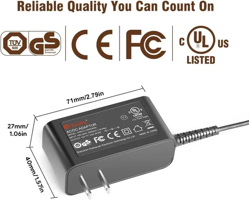 Vista 7 de TAIFU Cargador adaptador de corriente 12V 3A para Autel MaxiSYS MS905 MS906 MS908 MS906BT MS906TS MS908P MS908S, Autel MaxiSYS Elite II PRO MS909