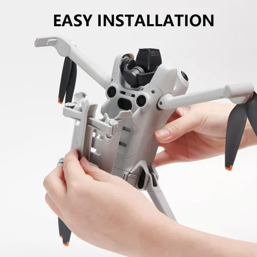 Vista 5 de Mini 4 Pro Tren de aterrizaje extendido, pata de araña de aterrizaje plegable compatible con accesorios DJI Mavic Mini 4 Pro
