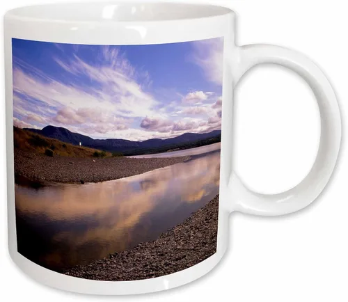 Vista 10 de 3dRose Canada, Newfoundland, Gros Morne. Trout River-CN05 PWA0114 - Patrick J. Wall 11oz Two-Tone Black Mug
