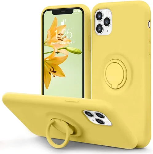Vista 8 de MOCCA - Funda protectora de silicona con soporte, antiarañazos, de cuerpo completo y a prueba de golpes para iPhone XS/X de 5.8 pulgadas, morado