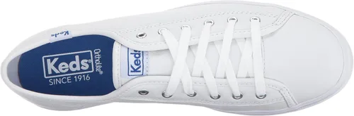 Vista 5 de Keds Tenis de cuero Triple Kick para mujer