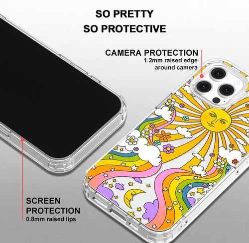 Vista 4 de MOSNOVO Funda para iPhone 12 y iPhone 12 Pro, [protección contra caídas de grado militar Buffertech de 6.6 pies] [Tecnología antidespegable] Diseño