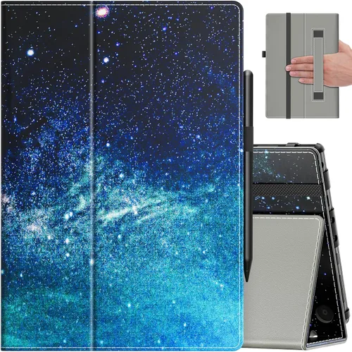 Vista 9 de VORI Funda para tableta Amazon Kindle Fire HD 10 (13ª/11ª generación 2023/2021) y Fire HD 10 Plus – Funda plegable delgada con función