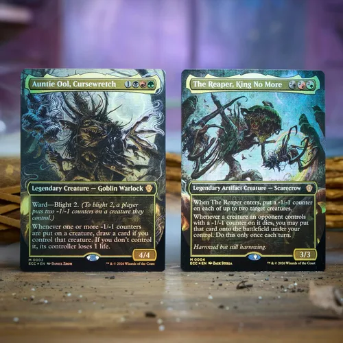Vista 4 de Magic: The Gathering Lorwyn Eclipsed - Mazo de Comandante Maldición de Pestilencia