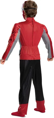 Vista 2 de Disfraz de los Power Rangers Beast Morphers para niños, color rojo Ranger