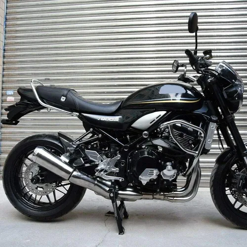 Vista 5 de Motocicleta grande de acero trasero asiento pillion barra de agarre manual carril mango cola para Ka.wasaki Z900RS Z900 RS 2018 2019 2020 2021 2022