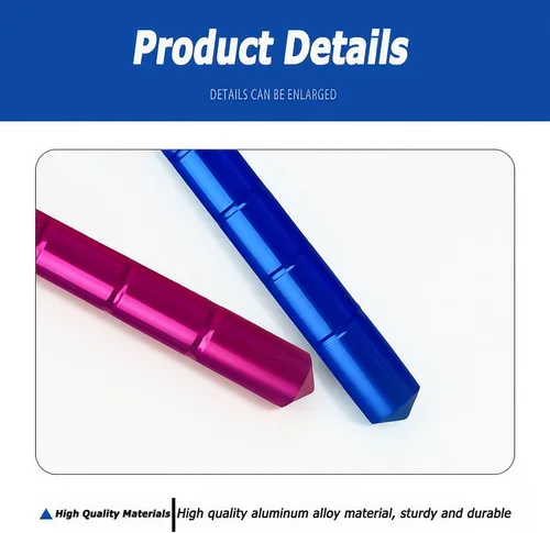 Vista 4 de Kubaton - Llavero de autodefensa, juego de llaveros de seguridad para mujeres, mujeres y niñas, llavero Kubaton de aluminio de palo corto de vidrio