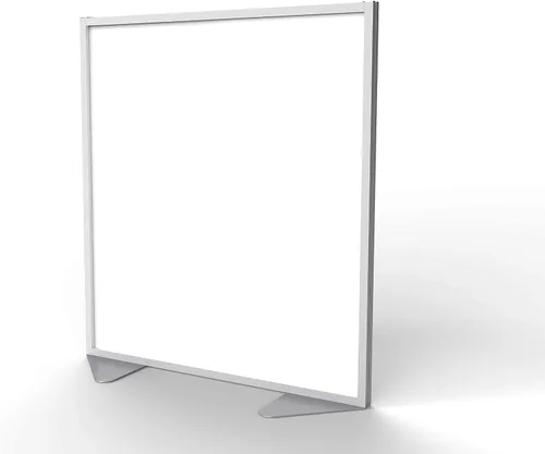 Vista 6 de Ghent Divisor de privacidad para división de habitación, tablero de vinilo de doble cara con marco de aluminio y relleno de panel completo