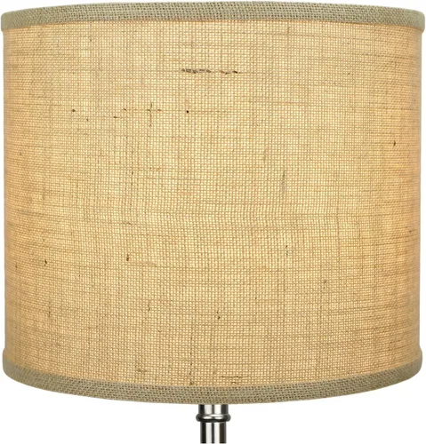 Vista 3 de FenchelShades.com 12 pulgadas de diámetro superior x 12 pulgadas de diámetro inferior de 9.5 pulgadas de alto, pantalla de tela de araña