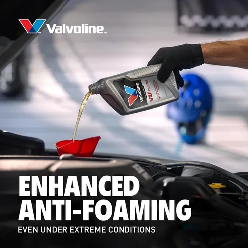 Vista 7 de Aceite de motor Valvoline VR1 Racing sintético SAE 10W-30, 1 cuarto de galón, caja de 6