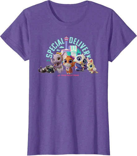 Vista 26 de Disney Camiseta de entrega especial Junior T.O.T.S, Negro, S