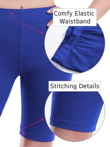 Vista 4 de Design by Olivia Pantalones cortos de yoga para mujer