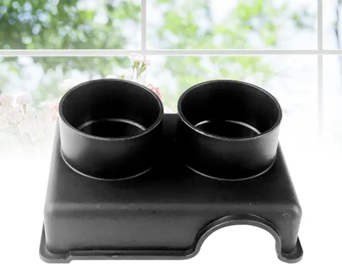 Vista 5 de Reptile Feeding Box with Split Use, PP Black for Small Pets