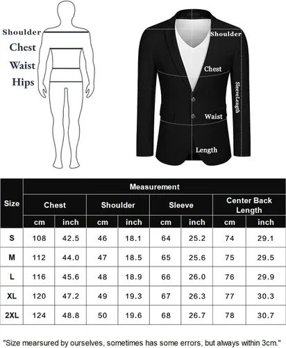 Vista 7 de GINGTTO Chaquetas tipo blazer de traje casual para hombre, abrigos deportivos ligeros