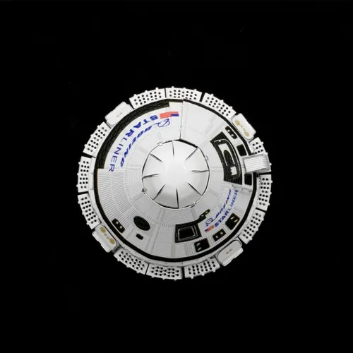 Vista 6 de Metal Earth Boeing CST-100 Starliner 3D Kit de modelo de metal con pinzas Fascinaciones