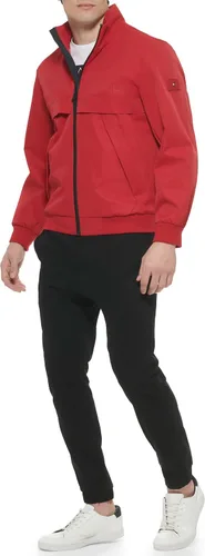 Vista 2 de Tommy Hilfiger Bombardero con logotipo limpio para hombre