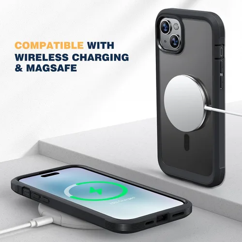 Vista 553 de DIACLARA - Funda transparente compatible con iPhone XR 6.1 pulgadas 2018