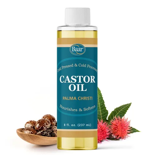 Vista 15 de Baar Productos - Aceite de ricino Roll-On 3 oz [Salud y Belleza] Aceite de ricino orgánico, aplicador fácil de enrollar, rutina de cuidado