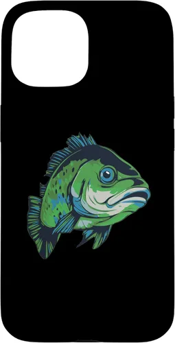 Vista 6 de iPhone 16 Small Mouth Cool Large Fisherman - Spotted Bass Fishing Case