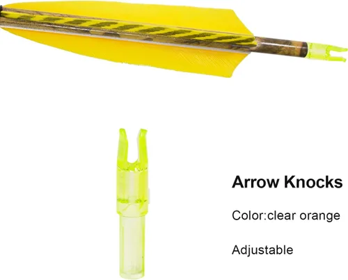 Vista 4 de 31Inch Carbon Arrow, Practice Hunting Arrows, Camo Turkey Feather Fletching, Arrows for Compound & Recurve Bow with Removable Tips Adjustable Nocks