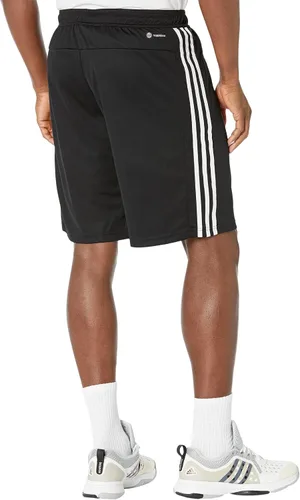 Vista 2 de adidas Pantalones cortos de entrenamiento Essentials Piqué de 3 rayas para hombre