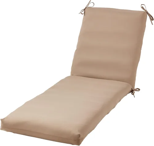 Vista 53 de Cojín reversible para silla de descanso para exteriores, color blanco tropical