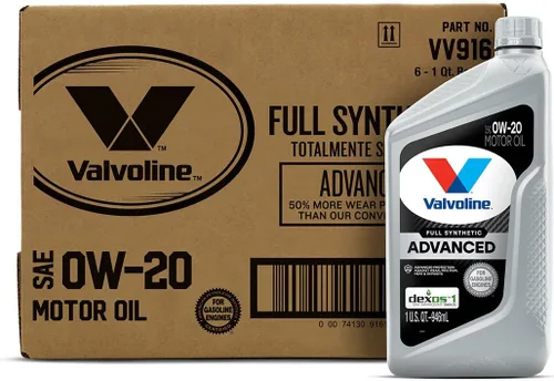 Vista 147 de Valvoline SynPower Full aceite sintético para motor, 1 Cuarto de galón, Ambar