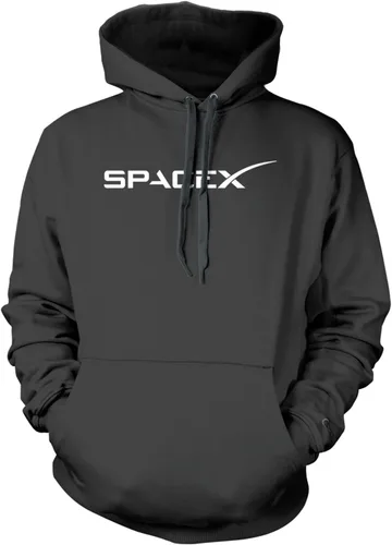 Vista 10 de Tcombo SpaceX - Sudadera unisex con capucha Outer Space Negro