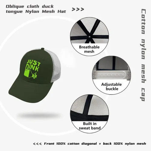 Vista 7 de Dad Hats Just Dink Dad Hats for Men Vintage Baseball Caps Adjustable