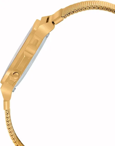 Vista 2 de Casio Collection Vintage Womens Digital Watch with Mesh Stainless Steel Strap