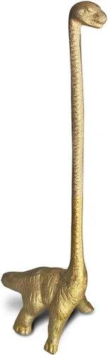 Vista 12 de WallCharmers Soporte para toallas de papel dorado, soporte de papel higiénico o de cocina de metal para piso o encimera, gato dorado