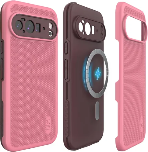 Vista 35 de TUDIA Funda protectora para Google Pixel 10a (2026) – [compatible con Magsafe] [MergeGrip] de doble capa delgada [grado militar] a prueba de golpes