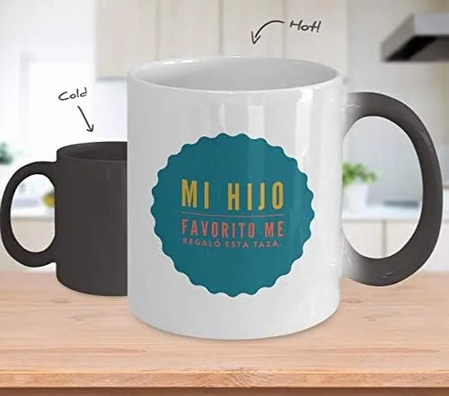 Vista 2 de Regalo para Papa Taza de Café Padre Feliz dia del Padre Vaso, taza café divertidas, tazas personalizadas, taza de café inspiradoras, taza