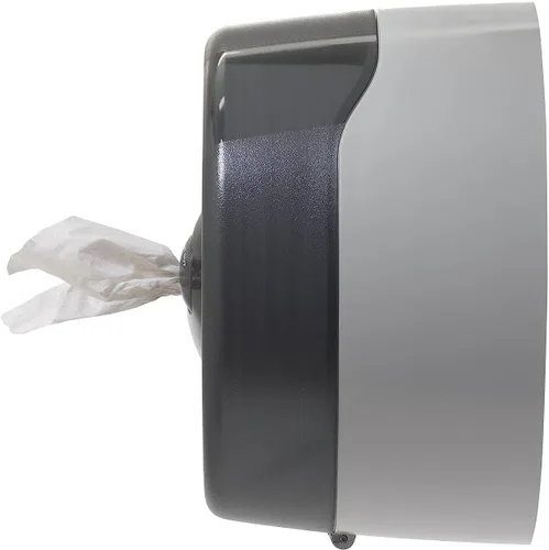 Vista 4 de GP PRO (Georgia-Pacific) - Dispensador de papel higiénico lado a lado de Sofpull Centerpull (Georgia-Pacific), humo translúcido, 56509, 20.125