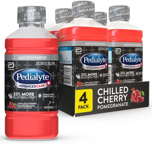 Vista 17 de Pedialyte AdvancedCare Plus Bebida con electrolitos, Berry Frost, 1 litro