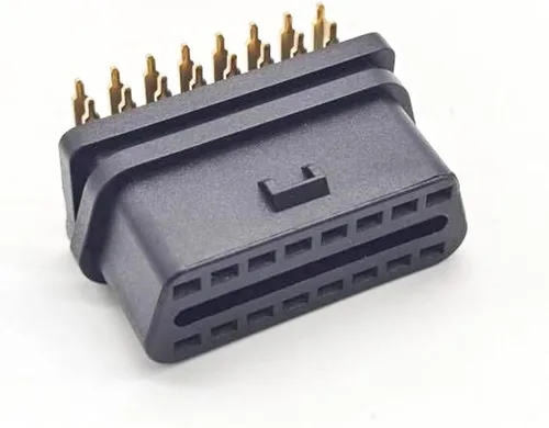 Vista 2 de Elecbee Diagnóstico femenino de ángulo recto del conector OBD2 OBD2 OBD2 del Pin 90° de OBD2 16 J1962F