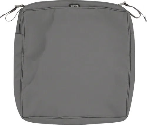Vista 13 de Classic Accessories - Funda de cojín Montlake para banca de patio, Gris Heather Gris jaspeado