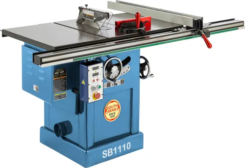 Vista 2 de Sierra de mesa South Bend SB1110 de 10" 3HP 220V (MULTI BOX)