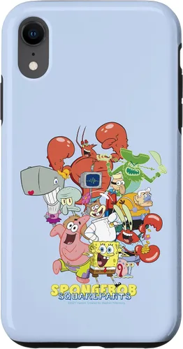 Vista 24 de Funda para iPhone 16 SpongeBob SquarePants Group Party Pose