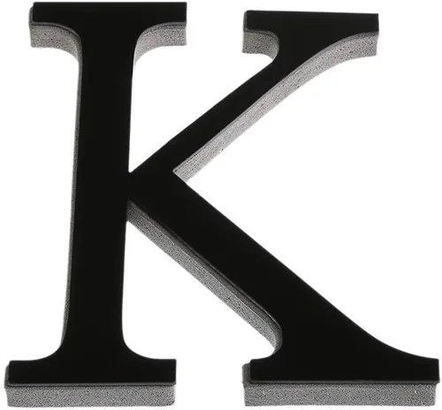 Vista 22 de Pegatinas de pared para pared, calcomanías para el hogar, 26 letras 3D, calcomanías de arte acrílico, decoración del hogar Y