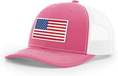 Vista 113 de Joe's USA Richardson 112 - Gorras de camionero con parche gráfico personalizado - Gorras estructuradas de cinco y seis paneles Richardson Premium