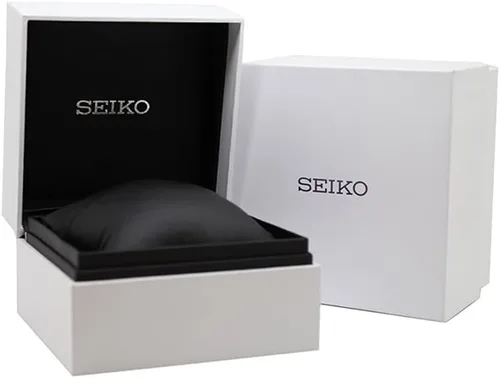 Vista 7 de Seiko Herren-Uhr Quarz Edelstahl mit Silikonband
