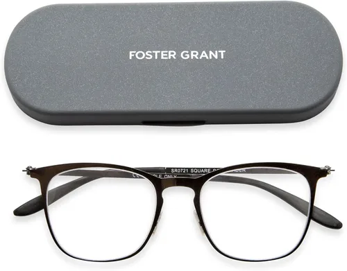 Vista 6 de Foster Grant Lentes Liam Blue Light Super Flat unisex para adultos plomizo
