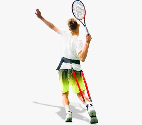 Vista 4 de VPX - Entrenador de swing de tenis aumenta la potencia, la velocidad de la pelota de salida, la precisión de tiro y la velocidad de servicio, mejora